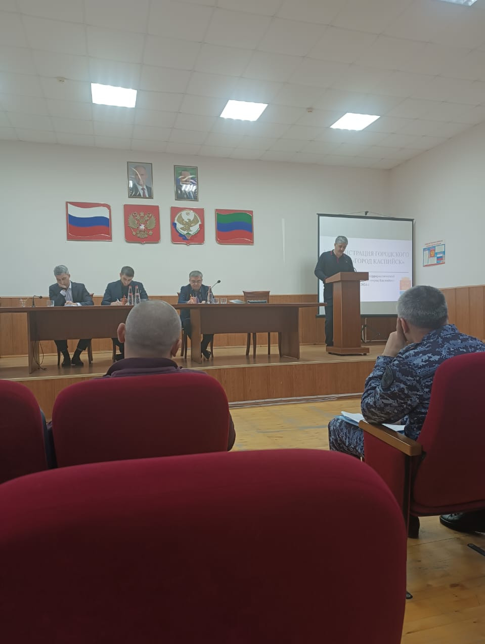 Участие в заседании Антитеррористической комиссии